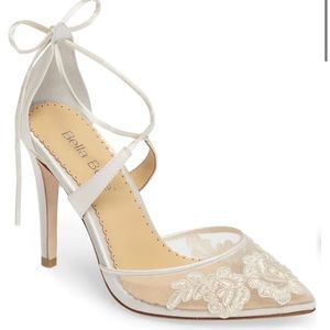 ANITA IVORY wedding shoes
Ivory White Lace Shoes by Bella Belle
